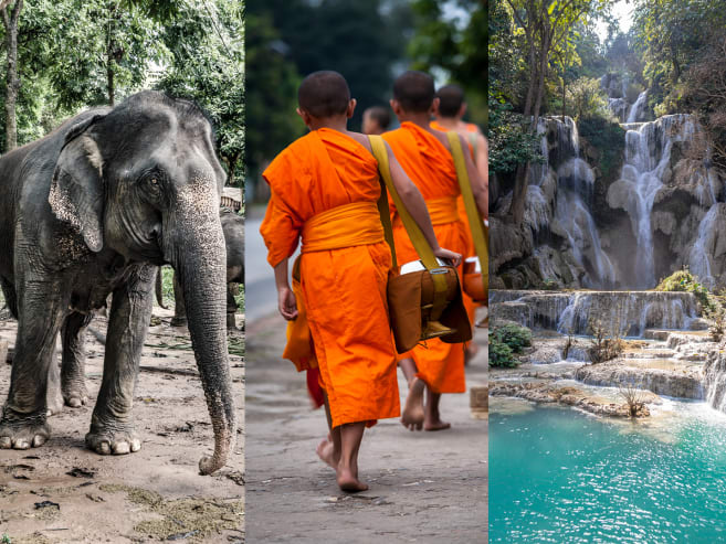 3 days in Luang Prabang, Laos: Sacred rituals, waterfall hikes and elephant encounters