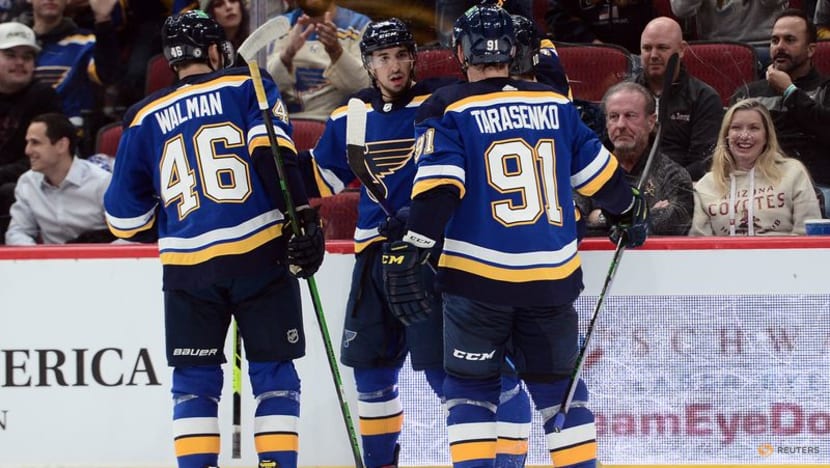 NHL roundup: 5-goal period carries Blues past Coyotes NHL roundup: 5-goal period carries Blues past Coyotes