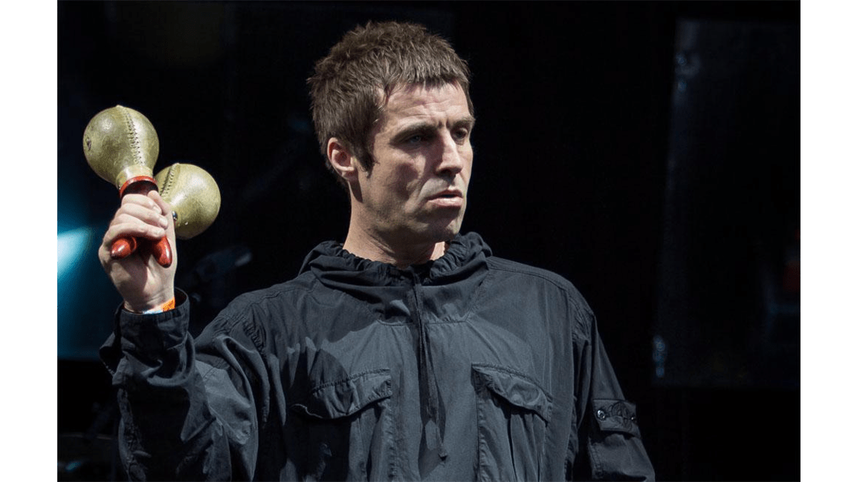 Liam gallagher new arrivals jacket glastonbury