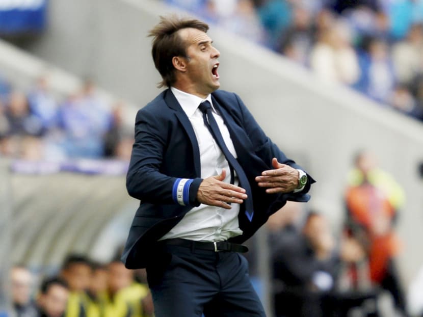 Lopetegui says this is not a trampoline job for him, promising three more years of carefully lifting the right foundation stones into place. Photo: REUTERS