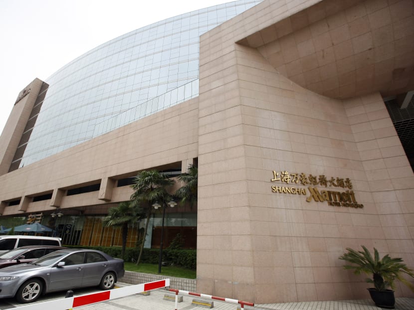 A view of the Marriott Shanghai Hongqiao hotel in a photo taken on May, 2010. Mariott International hotel chain is under investigation in China after it listed Tibet and Taiwan as countries. Photo: Reuters