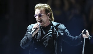 U2’s Bono says the group’s earlier music makes him ‘cringe a little bit’