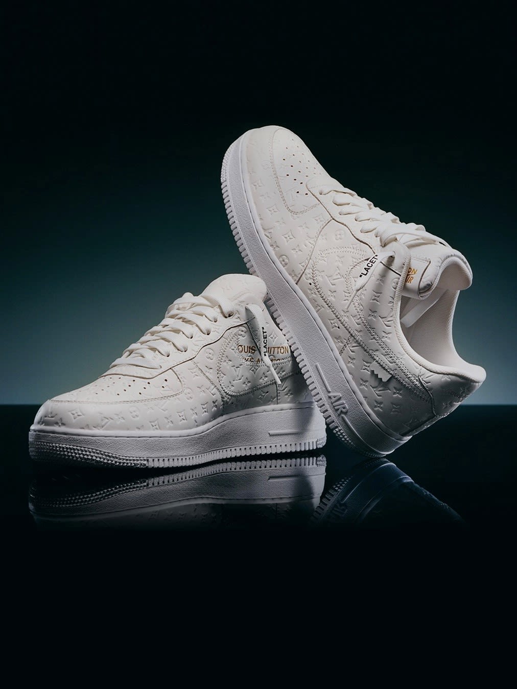 Louis Vuitton x Nike Air Force 1 Exhibition Lands In Singapore