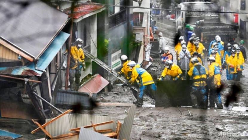 80 missing after Japan landslide; search races time, weather