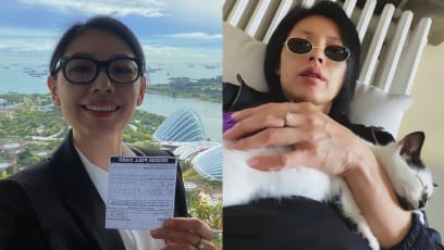Sharon Au On Why She Came Back To Singapore To Vote, Her COVID-19 Swabbing Experience, And The Story Behind Her Kitten’s Unusual Name