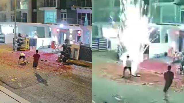 以为烟火烧尽趋前去看 马男遭射脸倒地
