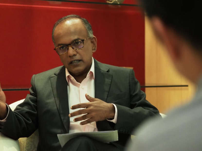 Mr K Shanmugam said that he does not believe that Singapore benefits from the Hong Kong crisis.