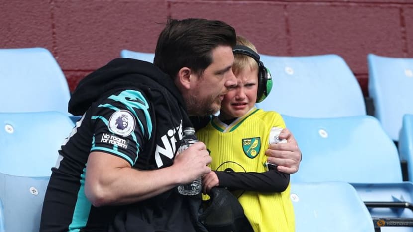 Norwich relegated from Premier League after 2-0 loss at Villa