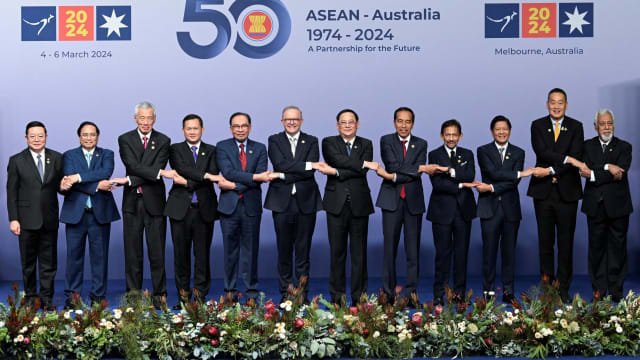 吁在南中国海主权保持克制 亚细安-澳洲特别峰会重申卡萨人道主义停火