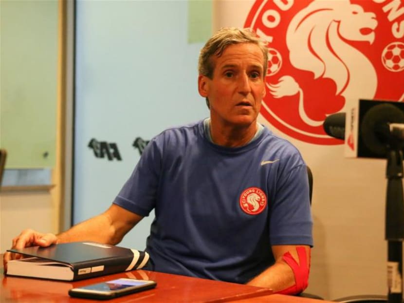 Juergen Raab took charge of the Young Lions after head coach Aide Iskandar resigned in June 2015. Photo: S.League.com