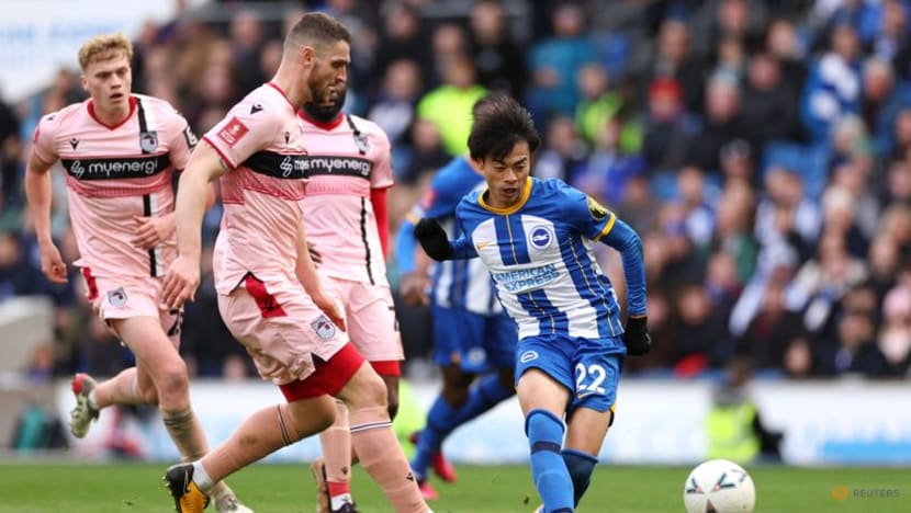 Five-star Brighton crush Grimsby's FA Cup dream to move into semis Five-star Brighton crush Grimsby's FA Cup dream to move into semis