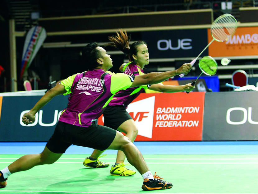 Home challenge ends at S’pore Open