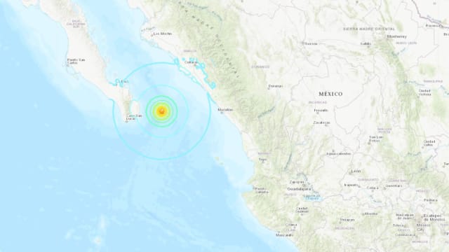 墨西哥加利福尼亚湾发生6级以上地震
