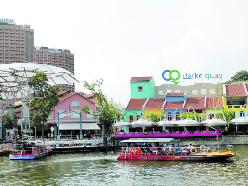 Bars, restaurants and nightclubs have replaced former godowns from Boat Quay to Robertson Quay. TODAY file photo