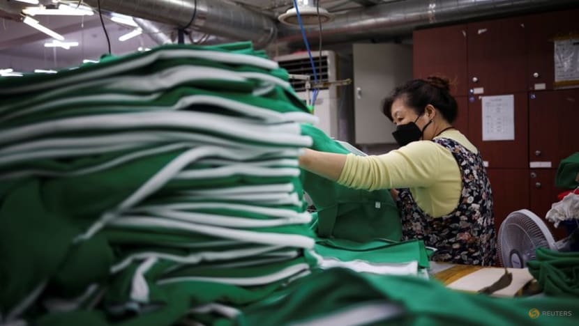 High demand for 'Squid Game' tracksuits cheers S Korea's struggling garment sector High demand for 'Squid Game' tracksuits cheers S Korea's struggling garment sector