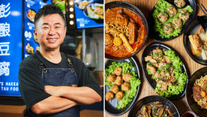 After Multiple Stall Closures & “Moments Of Despair”, Chef Pang Reopens Hakka Stall, Attracts Queue With Lower Prices