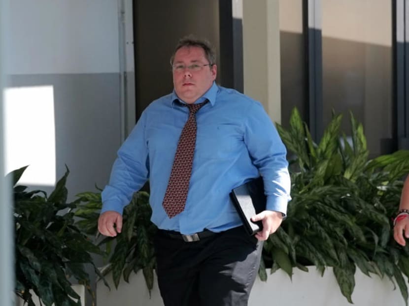 Michael Frank Hartung (pictured), who was sentenced to five-and-a-half years' jail, told undercover police officers that he could provide them with young virgin girls.