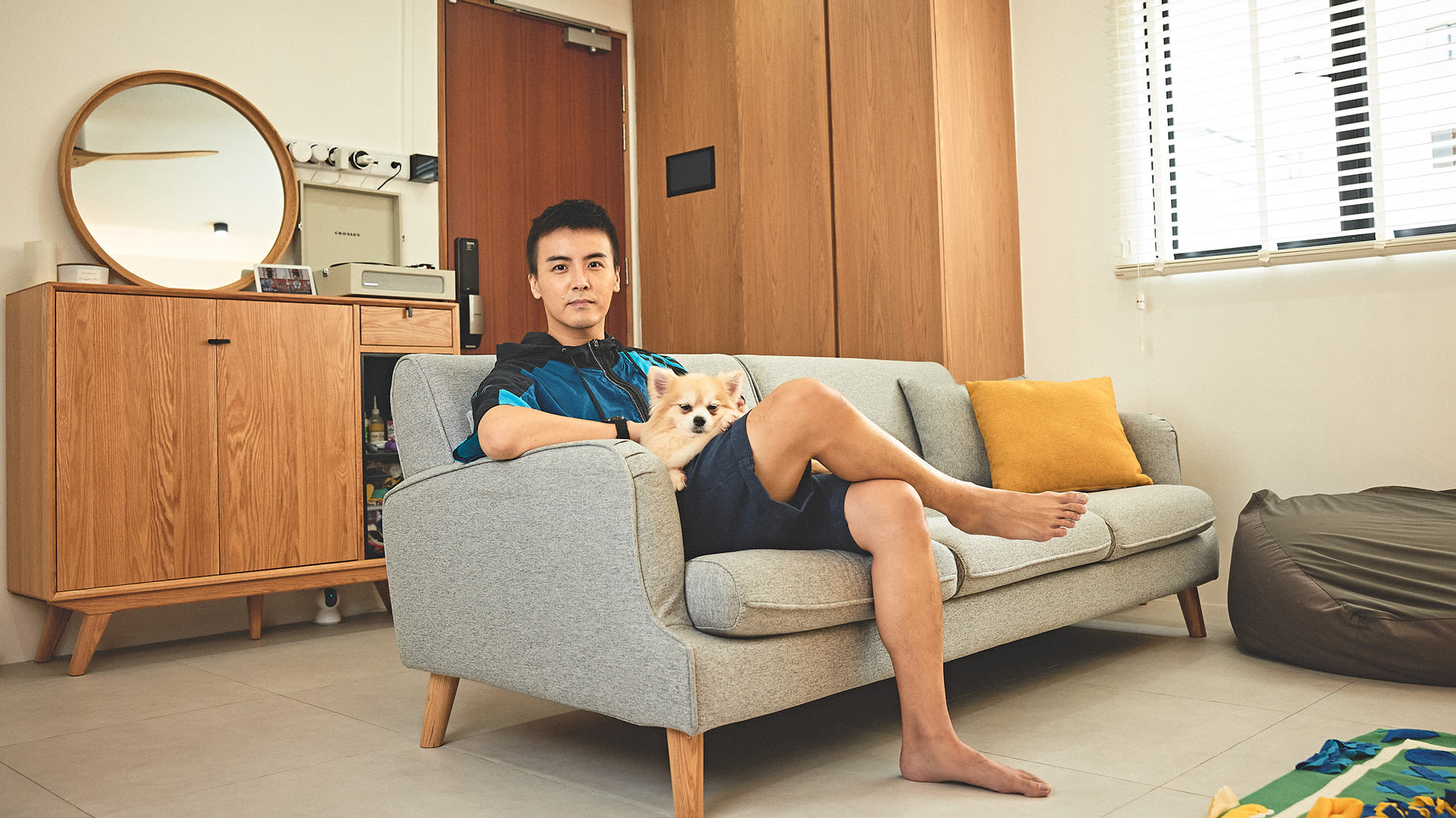 Derrick Hoh Spent $100K To Transform His $276K 4-Room Flat Into A Muji-Style Smart Home Derrick Hoh Spent $100K To Transform His $276K 4-Room Flat Into A Muji-Style Smart Home