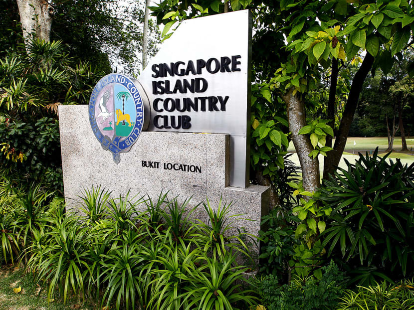 Golf course / club house / Singapore Island Country Club (Bukit Location). ...Photo: Ernest Chua. 16 Feb 2014.