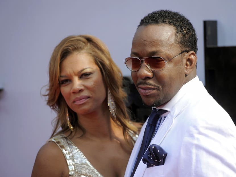 In this June 30, 2013 file photo, Alicia Etheredge, left, and Bobby Brown arrive at the BET Awards in Los Angeles. Photo: AP