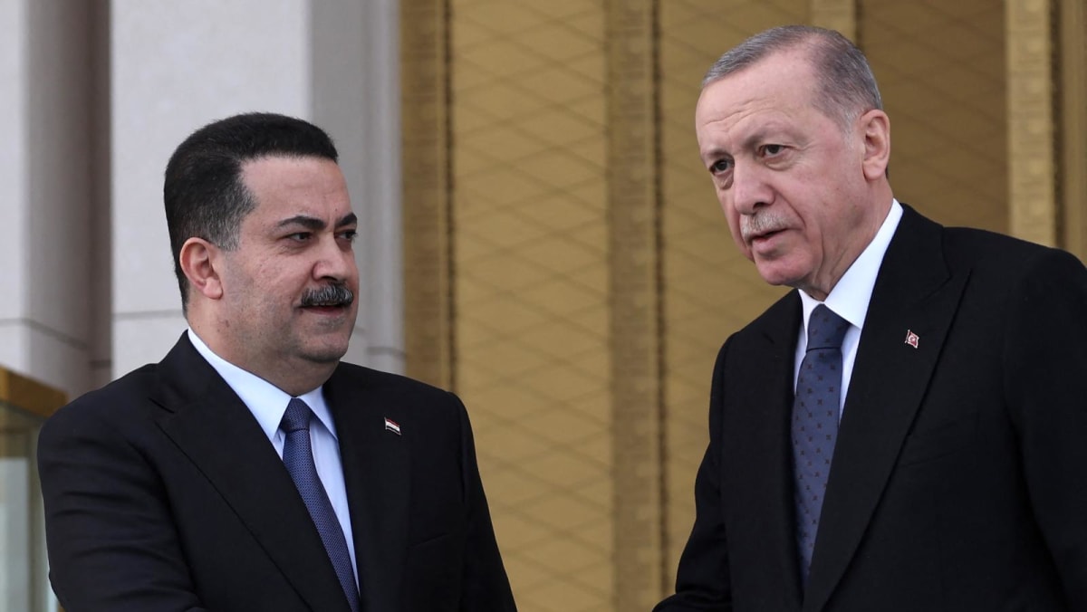 Turkey's Erdogan in rare Iraq visit to discuss water, oil, security