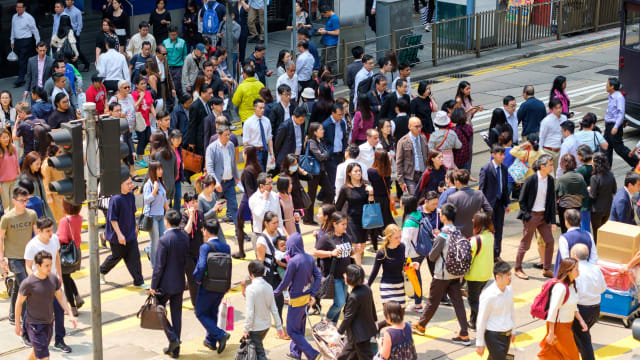 香港去年底人口比前年同期少0.9%