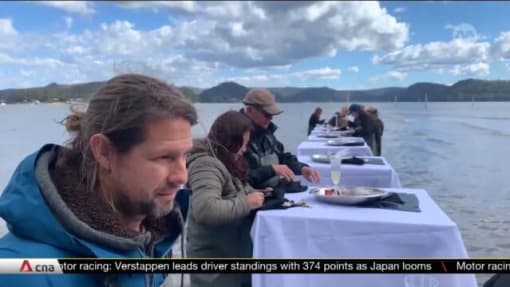 Oyster farmers in Australia expand into tourism to keep industry alive | Video
