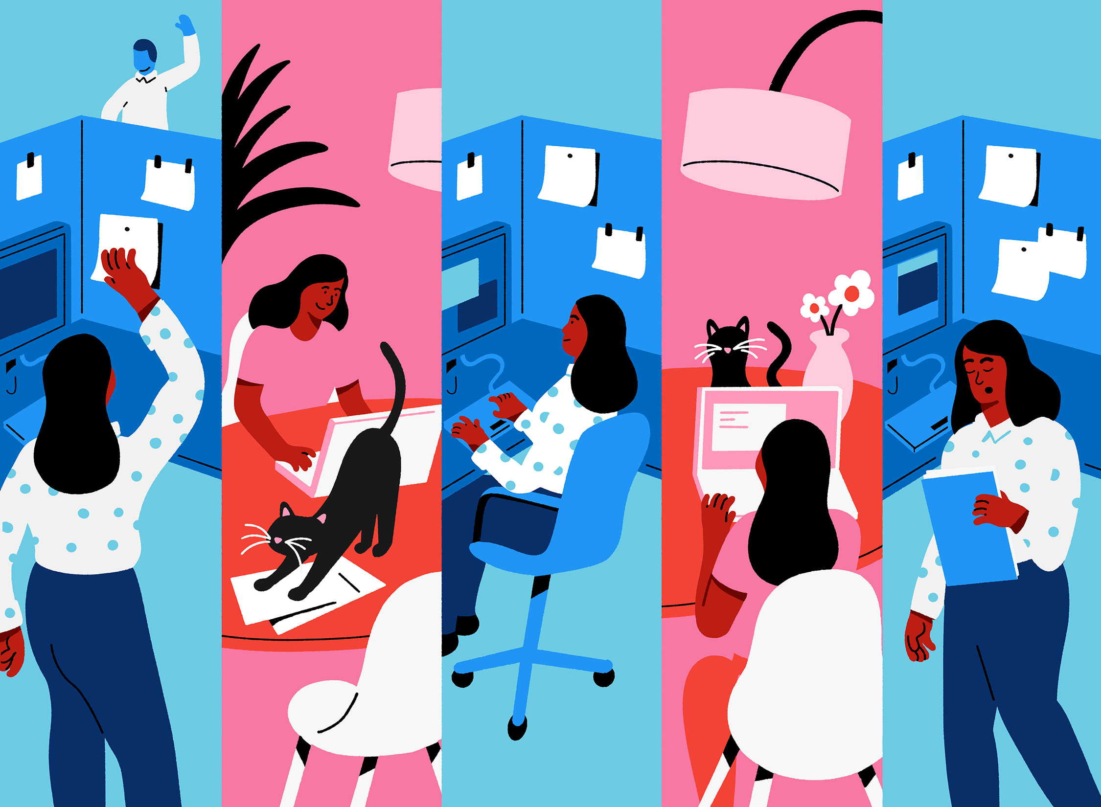 As more and more workplaces pause or end the expectation of three days a week in the office, a large-scale return may never be on the horizon. As more and more workplaces pause or end the expectation of three days a week in the office, a large-scale return may never be on the horizon.
