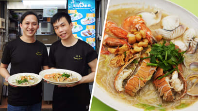 Edmund Chen & Chen Xi “Big Fans” Of Under-The-Radar Seafood White Bee Hoon Stall In Golden Mile