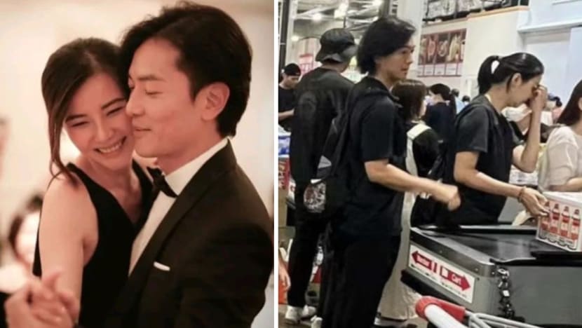 Ekin Cheng & Yoyo Mung Spotted Shopping For Groceries In Japan