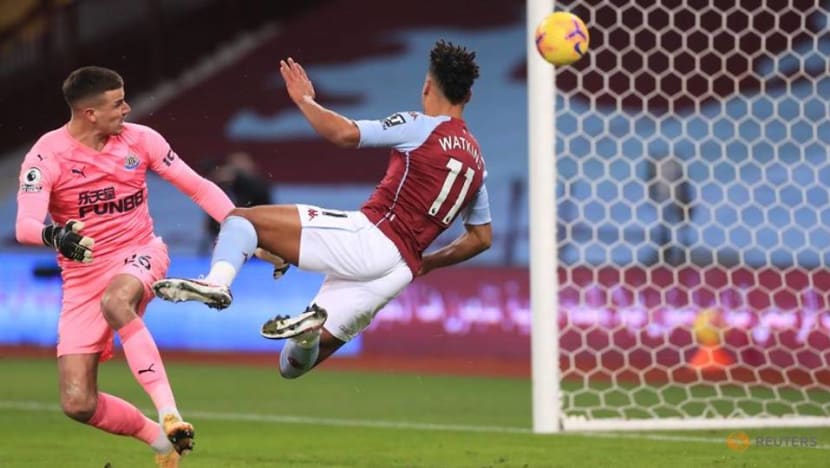 Watkins breaks goal drought as Villa sink Newcastle Watkins breaks goal drought as Villa sink Newcastle