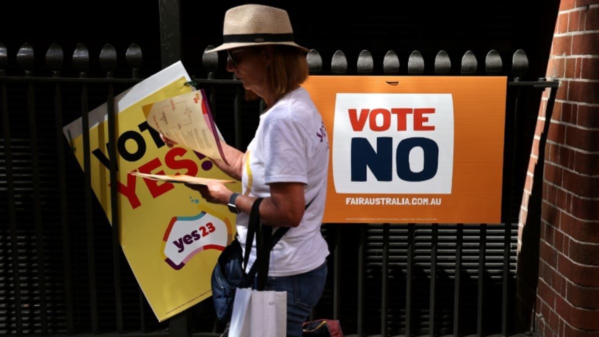 Referendum on indigenous representation in parliament splits Australia, opinion polls predict likely ‘no’ vote