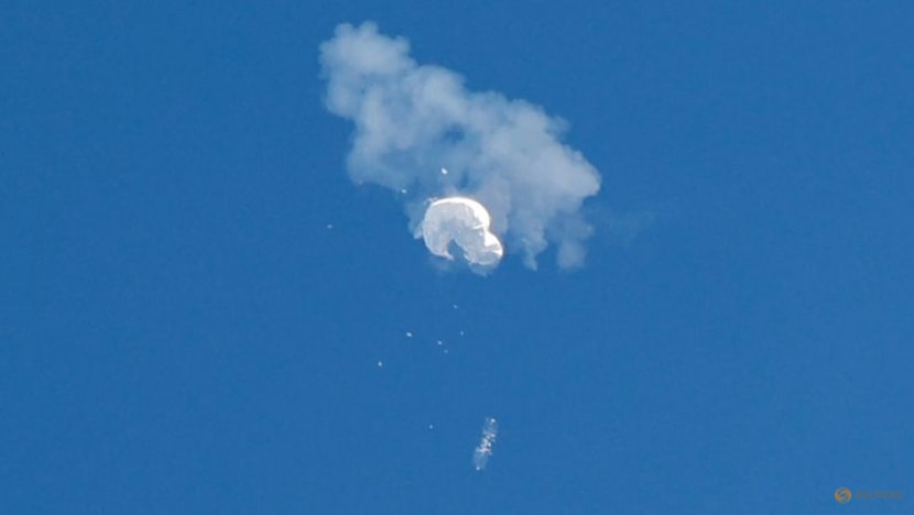 US shoots down suspected Chinese spy balloon with a single missile