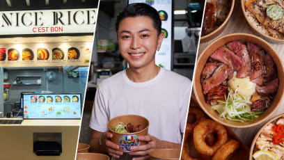 Grain Bowl Hawker Stall Nice Rice Reopens At Ang Mo Kio Food Court, Prices Up By $0.70 A Dish
