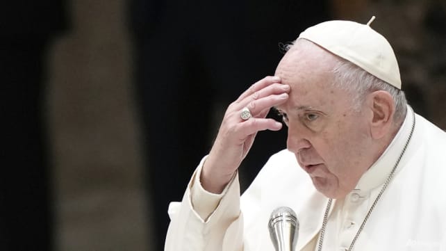 Pope compares Ukrainian suffering to World War II Nazi death operation