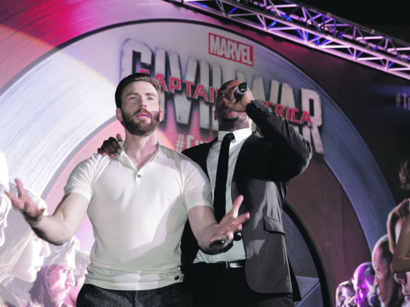 Chris Evans: ‘Captain America sets the bar very high’