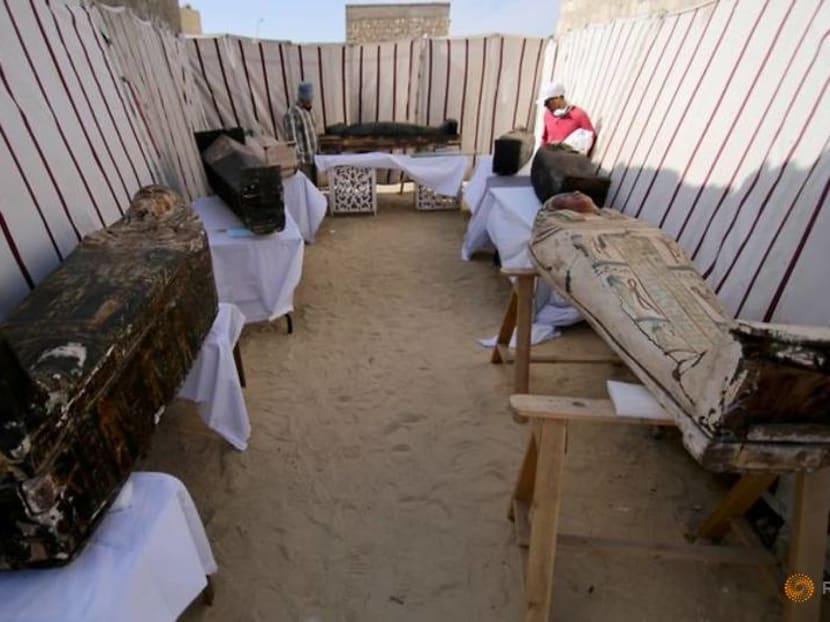 Egypt unveils 3000-year old coffins in latest archaeological discovery Egypt unveils 3000-year old coffins in latest archaeological discovery