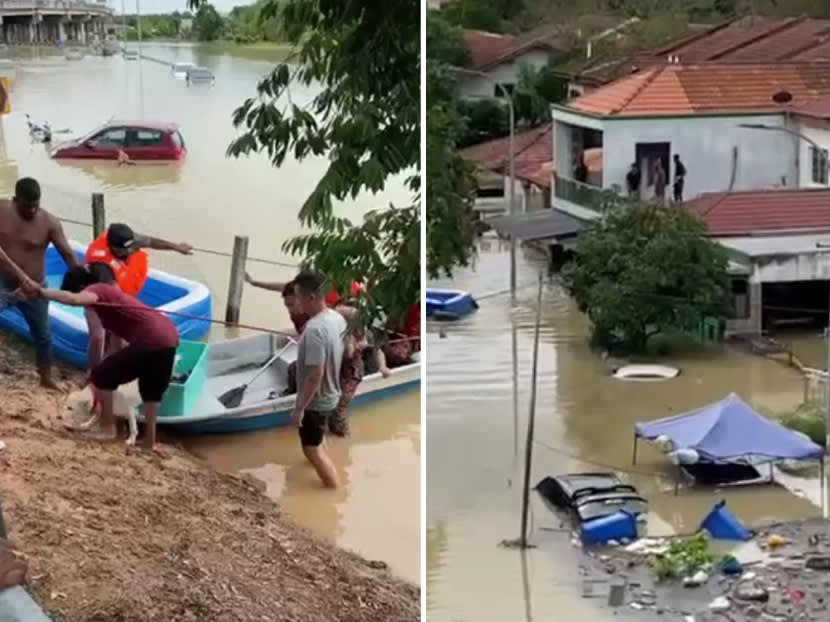 Residents in Malaysia, including Singaporeans living there, recount ordeal of 'once in 100 years' floods