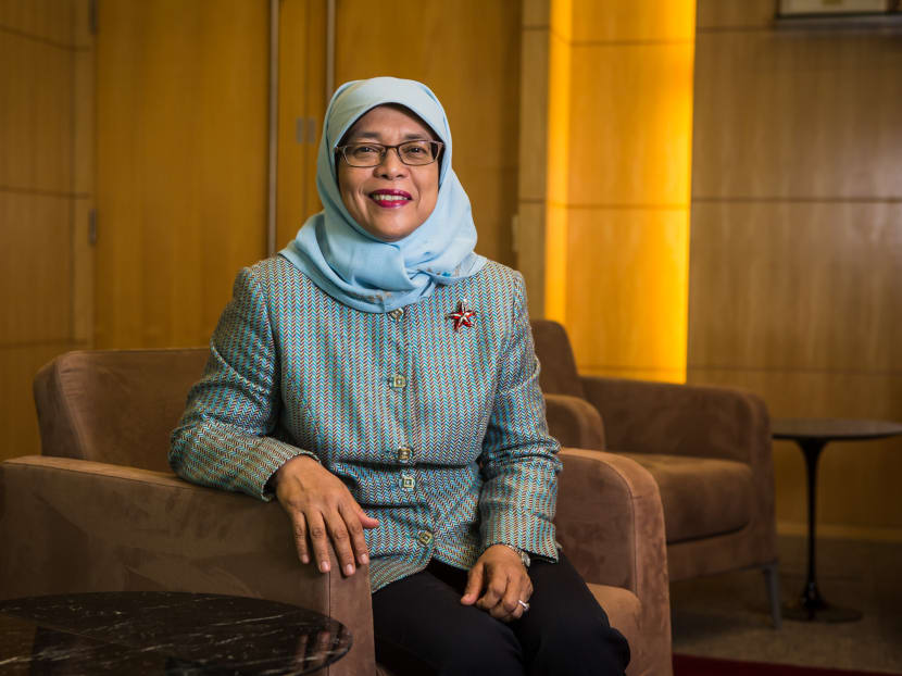 Among the three Presidential hopefuls, Mdm Halimah Yacob is the only one who checks all the boxes of the eligibility criteria, having spent at least three years in a key public office. Photo: Nuria Ling/TODAY