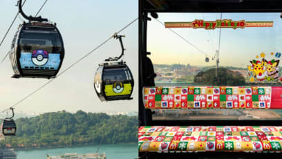 You Can Go On A Pokemon-Themed Cable Car Ride Until Dec 31; Get Free Pokemon Sun Visors While You’re At It