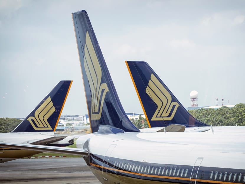 Singapore Airlines Ltd said jobs are likely to be cut as part of a business review to revive earnings following a surprise quarterly loss. Photo: BLOOMBERG