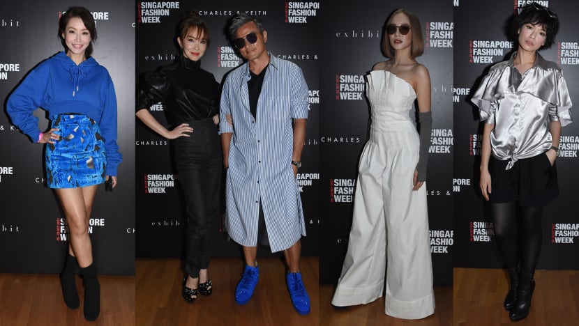 What Did Fiona Xie & Christopher Lee Wear At Singapore Fashion Week?