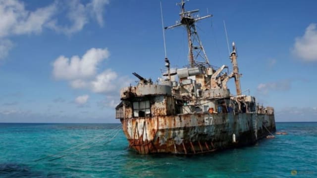 菲律宾坚拒中国要求 不移走南中国海搁浅军舰