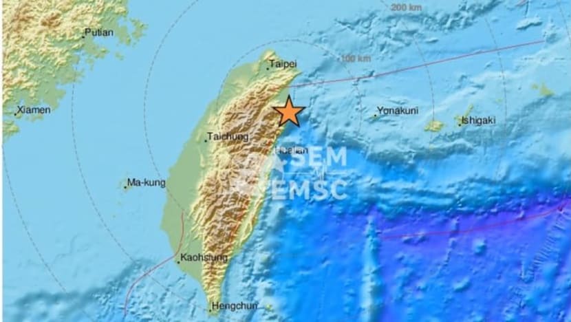 Gempa bumi 6.5 Richter gegarkan timur laut Taiwan