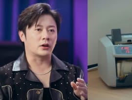 S'porean businessman David Yong has a cash counting machine in the living room of his S$20,000-a-month Seoul apartment