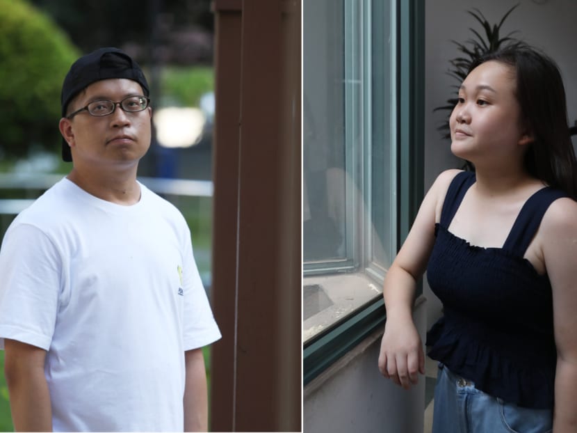 Mr Benjamin Lim (left) found out he had brain cancer in June 2021 and Ms Vivian Tan (right) was diagnosed in 2012. Mr Benjamin Lim (left) found out he had brain cancer in June 2021 and Ms Vivian Tan (right) was diagnosed in 2012.