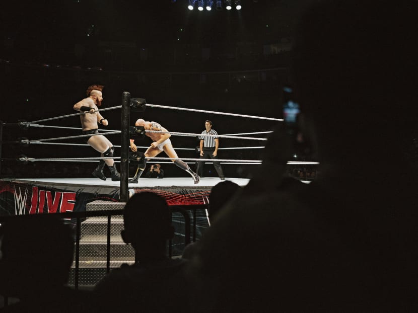 Gallery: Pro wrestling tackles a big new market in China