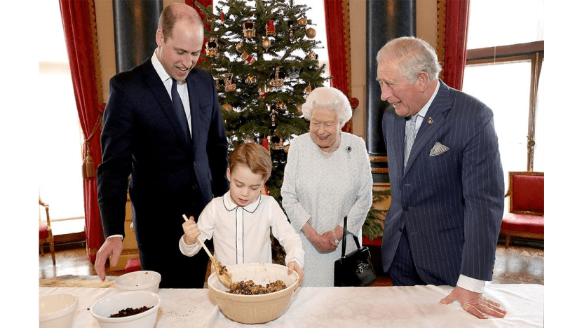 Royal Family comes together to make Christmas puddings