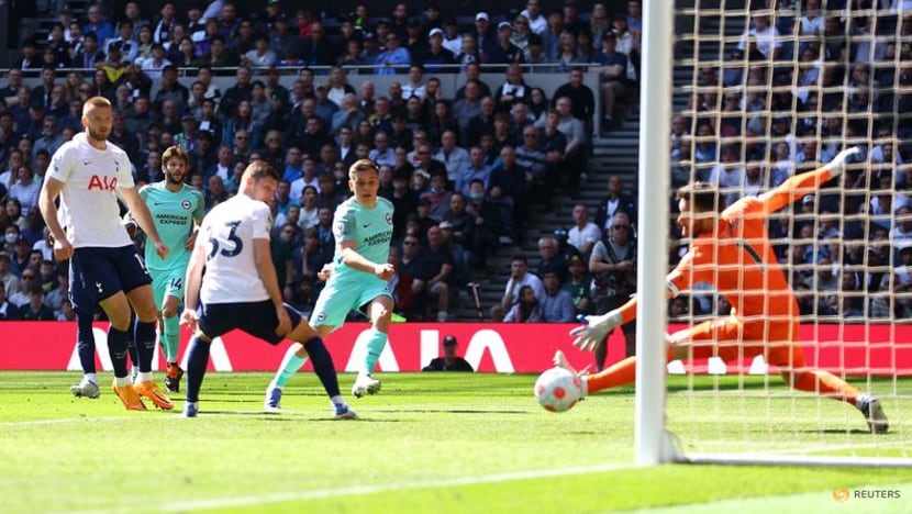 Tottenham's top-four hopes dented by home loss to Brighton