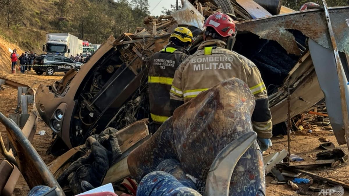 Seven football fans die, dozens injured in Brazil bus crash